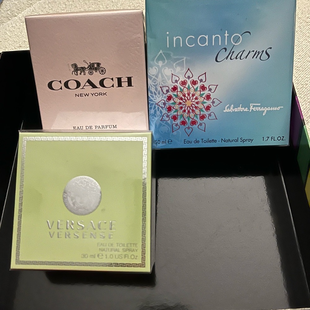 CK$50Guess$50
VersacePn$80VersaceGn$70
Coach$100Juicy$65Moschino$55
Incanto$60